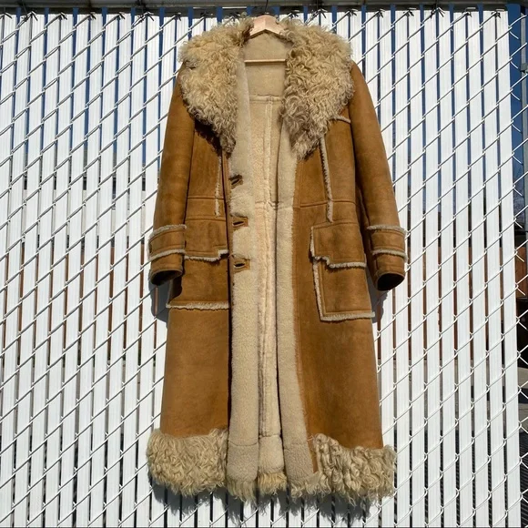 Vintage Sheepskin Penny Lane Jacket - Picture 15 of 16